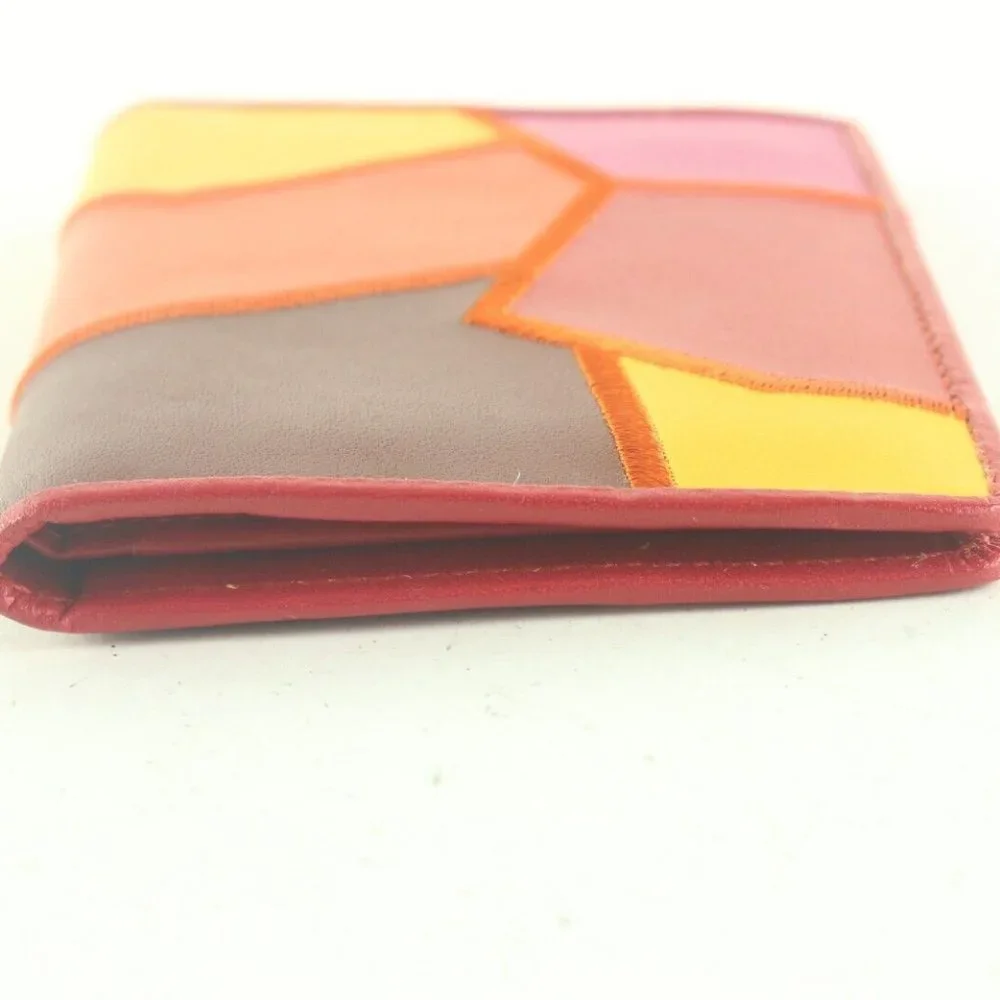 Saint Laurent Multicolor Leather Card Holder Wallet 1YSL83K